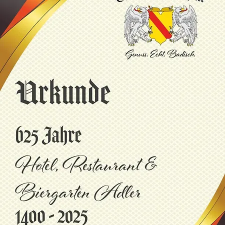 Adler Gaststube Biergarten 3*